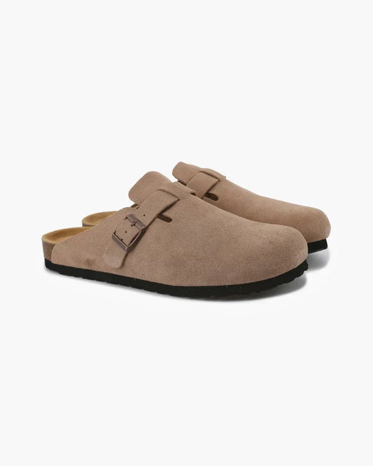 Old Money Suede Clogs